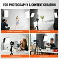 thumbnail image 6 of VEVOR Softbox Lighting Kit, 16" x 16", Professional Softbox with 45W LED Bulbs,3000-6500K Adjustable Color Temperature,Tripod Stand,Remote Control,Studio Lights for Portrait shooting,Live Streaming, 6 of 9