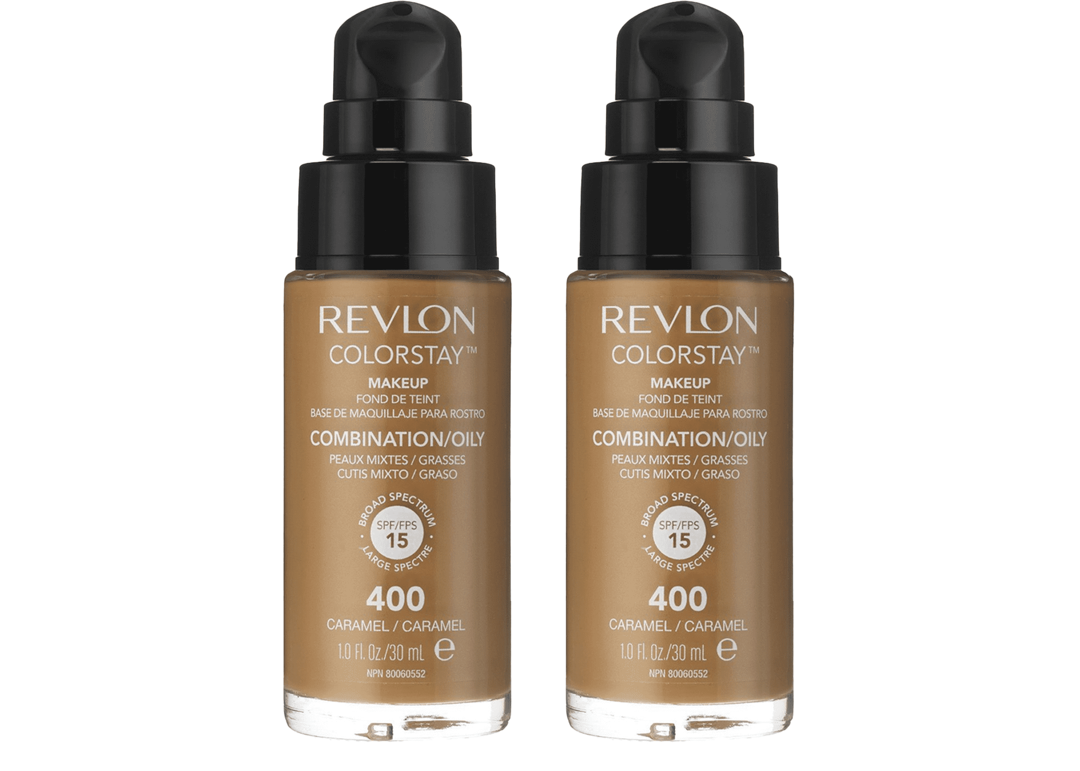 Revlon ColorStay Makeup, Combination/Oily Skin SPF 15, 400 (PACK OF 2)