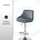 thumbnail image 5 of SET DE 2 BANCOS PARA BARRA HOMEASY Con respaldo Gris, 5 of 6