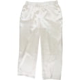 thumbnail image 1 of Alfani Womens Solid Casual Trouser Pants, ivory, S, 1 of 2