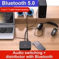 thumbnail image 4 of Methold Adaptador de Audio de 3,5mm, conmutador, portátil, tableta, Control remoto, receptor compatible con Bluetooth, convertidor de caja, Cables de audio/vídeo, 4 of 6