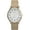 Beige/Rose Gold-Tone/White, variant on Timex Women's Modern Easy Reader Beige/Rose Gold 32mm Casual Watch, Leather Strap