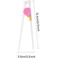 thumbnail image 2 of HUIHUI 2 Pairs Kids Training Chopsticks,Right Learning Chopsticks for Children Toddler Beginners Right or Left Handed Reusable Chopstick Helper, 2 of 7