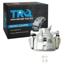 TRQ Front Left Brake Caliper w/Bracket Drivers Side Compatible with 2009-2010 Pontiac Vibe 2008-2014 Scion xD 2009-2018 Toyota Corolla 2009-2013 Matrix