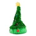 thumbnail image 4 of Santa Hat,Dancing Santa Hat Swing Tree Xmas Decor,Xmas Tree Christmas Electric Hats Cap,Ornaments for Kids Xmas New Year Festival Gift,Electric Christmas Hat Swing Dancing Santa D, 4 of 8