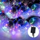thumbnail image 1 of Guirnalda De Luces Solar 5m 10focos Exterior Jardin Rgb Rgb, 1 of 1