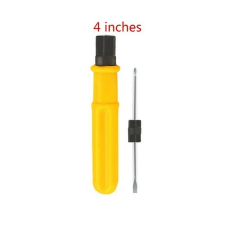 

QXKE 2 Sides Double Head Slotted Cross Screwdrivers Remover Repair Tools Hand Tool