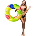 thumbnail image 4 of Pool Floats for Kids with 2 Pcs Handle, Inflatable Large Fruit Swimming Tubes Rings Rafts for River Tubing Games,Summer Outdoor Fun,Beach Toy Lake Suitable for 6 Years and up (S Dia: 55 cm), 4 of 6