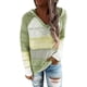 thumbnail image 1 of Sudadera con capucha para mujer, suéteres, sudaderas de manga larga con bloques de color, sudaderas con capucha para estar en casa, 1 of 7