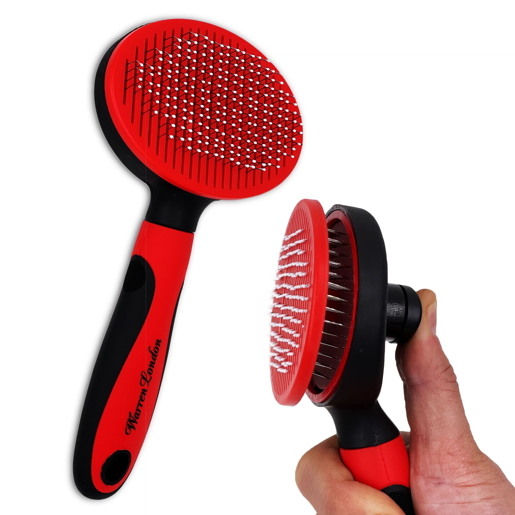 EquiGroomer EGSMBL 5 in. Brush Shedding Tool for Horses Dogs