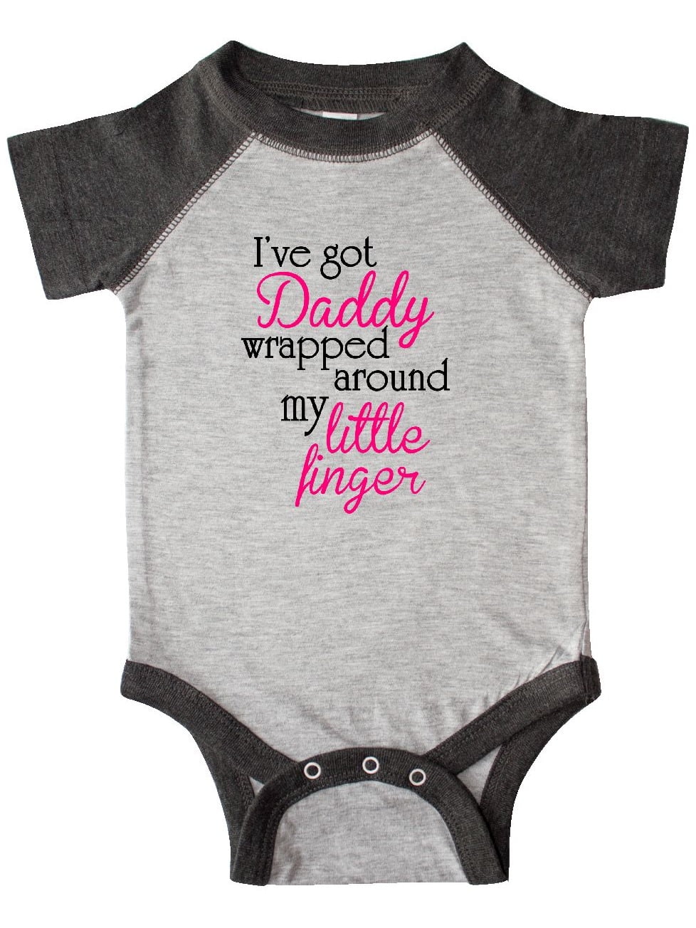 inktastic Ive Got Daddy Wrapped Around My Little Finger Toddler T-Shirt