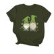 thumbnail image 1 of Puntoco Liquidación de blusas cortas para mujer Vestido con cuello en V y botones para vacaciones de primavera y verano para mujer, 1 of 3