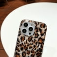 thumbnail image 6 of J.west Leopard Print Cheetah Silicone Protective Cell Phone Case for iPhone 11 Pro Max 6.5 Inch, Brown, 6 of 9