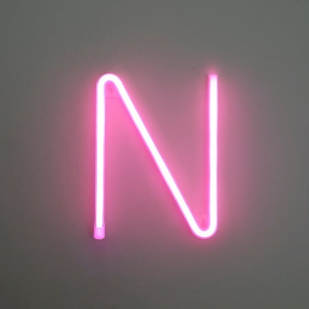 

ERTUTUYI LED Letter Lights Light Up Letters Standing Hanging Warm Pink Light