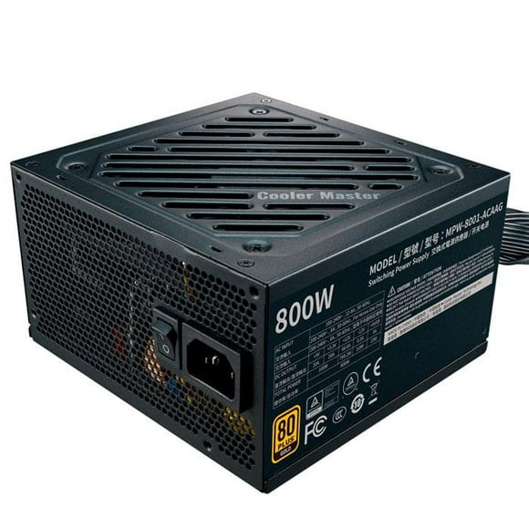 Fuente de Poder COOLER MASTER GB800 800W 80 Plus Gold GM800