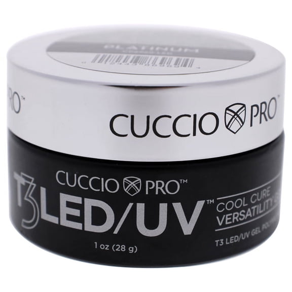 Cuccio Pro T3 Cool Cure Versatility Gel - Platinum Nail Gel 1 oz