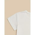 thumbnail image 4 of [Summer T-shirt for kids]-Adorable Axolotl Graphic Tee for Girls - Soft Cotton, Crew Neck Short Sleeve Casual Top, Perfect for Summer Outings, 4 of 6