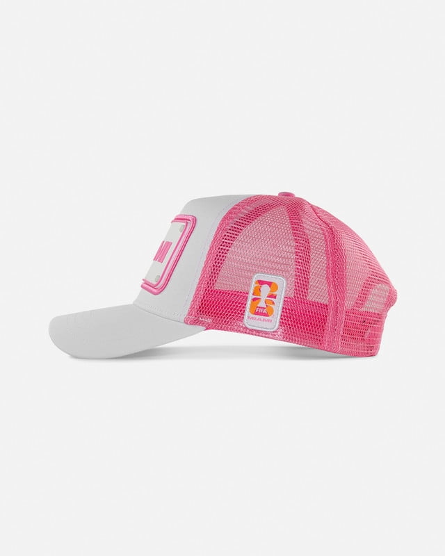 FIFA World Cup 2026 Rubber Host City Patch Trucker Soccer Cap - Miami