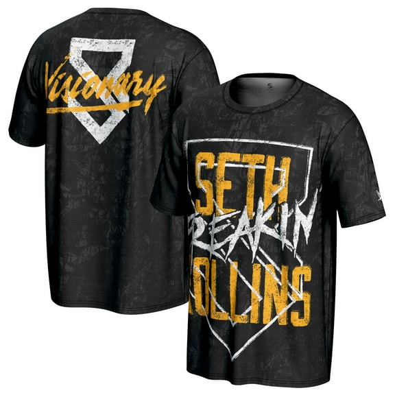 Youth ProSphere Black Seth Rollins Visionary T-Shirt