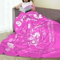 thumbnail image 6 of Sisters Birthday Gifts for Sister from Sister,Soft Cozy Warm Cool Fleece Blanket for Bestie Best Friend Christmas Funny Sister Throw Blankets 60" X 50" Pink Color, 6 of 6