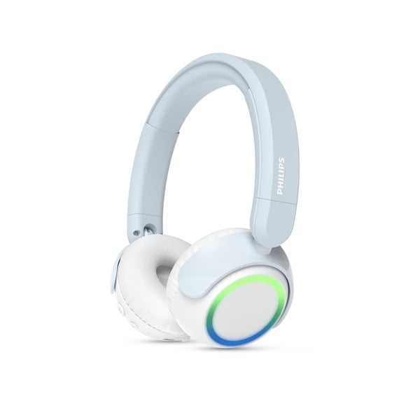 Auriculares inalámbricos para niños Philips K4200, ligeros, supraaurales, azules