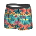 thumbnail image 2 of Kll Hawaii Palms Men'S Cotton Boxer Briefs Underwear-Large, 2 of 9