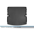 thumbnail image 3 of Maxliner All Weather Custom Cargo Liner Trunk Floor Mat Black Compatible With 2020-2023 Ford Explorer, 3 of 3
