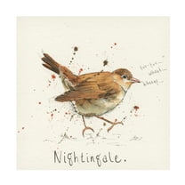 Michelle Campbell 'Nightingale' Canvas Art