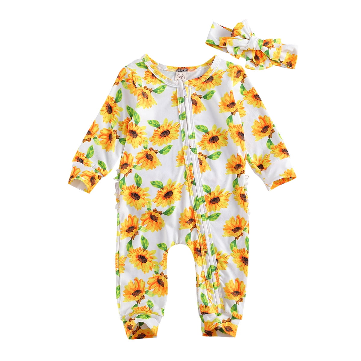 zipper bodysuit baby