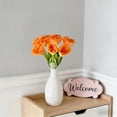 thumbnail image 7 of Artificial Lisianthus,14.96 inch Fake Flowers,7 Pcs Elegant Floral Decor,Ideal for Home Dining Tables,Wedding Table Settings And Indoor Floral Arrangements, 7 of 7