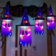 thumbnail image 1 of Lámpara Halloween LED bruja sombreros fantasma Windsock Cosplay adorno colgante (púrpura) Ndcxsfigh Nuevos Originales, 1 of 9