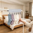 thumbnail image 4 of Portable Hanging Clothes Pegs, Foldable Travel Clothesline with 6 Clips for Socks & Underwear, 4 of 4