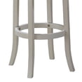thumbnail image 4 of Taburete de bar American Woodcrafters Aversa sin respaldo blanco envejecido, 4 of 7
