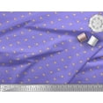 thumbnail image 2 of Soimoi polyester Crepe Fabric Leaves & Rose Floral Print Fabric by the Yard 42 Inch Wide, 2 of 3