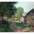 thumbnail image 2 of Willard Leroy Metcalf 22x20 Gold Ornate Framed and Double Matted Museum Art Print Titled - Midsummer&nbsp;Shadows (1911), 2 of 4