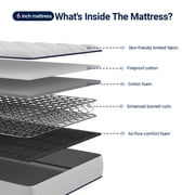 Avenco Pearl 6 Twin XL Size Medium Adult Supportive Innerspring Mattress