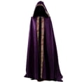 thumbnail image 3 of Capa larga, clero de iglesia medieval, vestido suelto, capa, ropa de mago, disfraz inflable de bruja para Halloween para adultos, Cosplay, 3 of 5