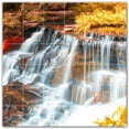 thumbnail image 1 of Picture-Tiles.com: Waterfalls Ceramic Tile Wall Mural WAL501124-66L. 48"W x 48"H using (36) 8" x 8" Ceramic Tiles-Satin Finish, 1 of 3