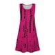 thumbnail image 5 of Teen Girls Dresses Sleeveless A-Line Dress with Print Summer Casual Wear for Kids Soft Fabric Sizes 4-12 ,Sie:150, 5 of 6