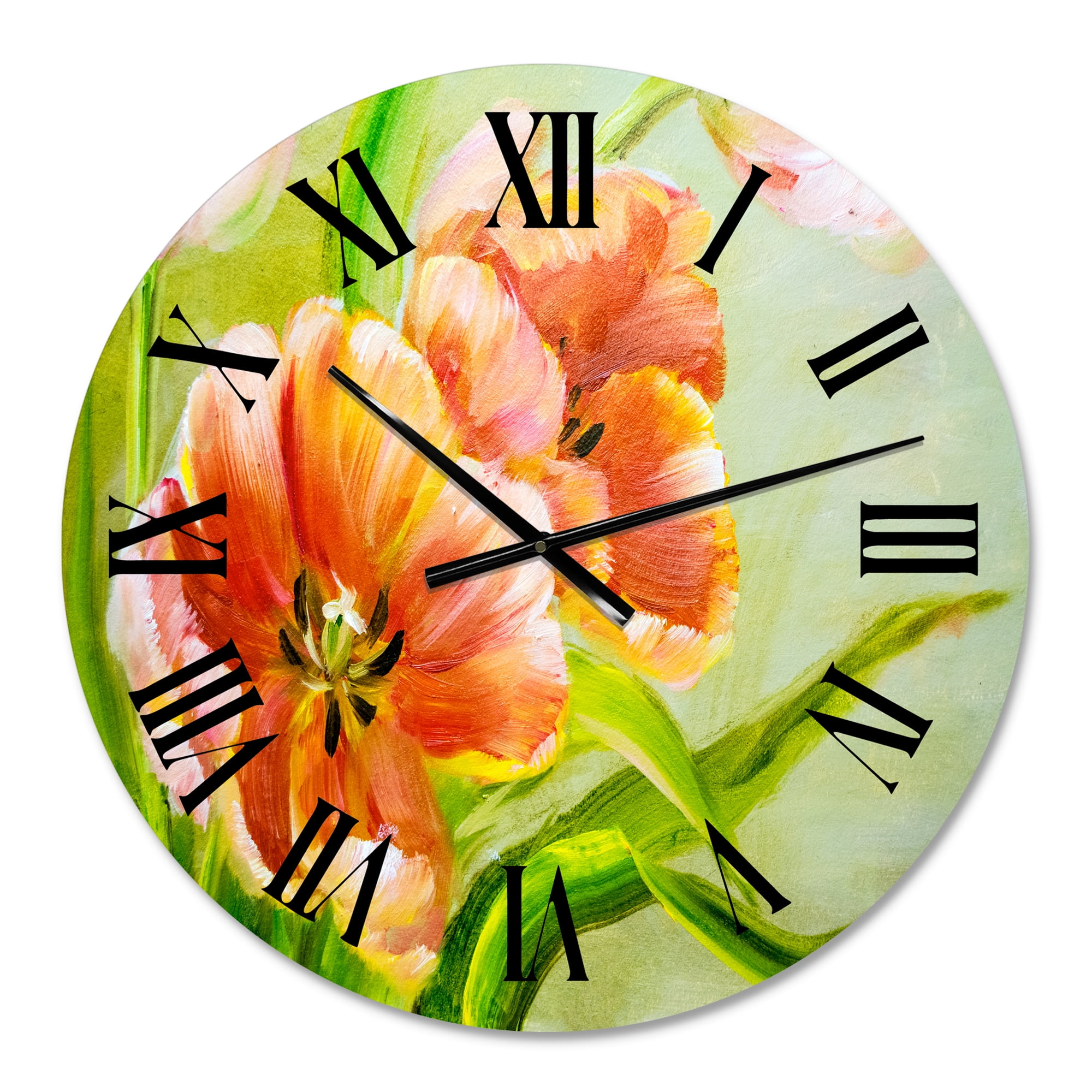 Designart 1 in Quartz Traditional Wall Clock
