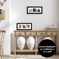 thumbnail image 6 of Americanflat 4x4 Collage Picture Frame with Shatter-Resistant Glass Fits 3 use as One 5.5x14 Poster Frame - Black, 6 of 8