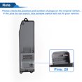 thumbnail image 4 of Interruptor de ventana eléctrica del lado del conductor delantero izquierdo Unique Bargains para Toyota 4Runner 2003-2009 Número de control de ventana No.8482035110 Negro, 4 of 7