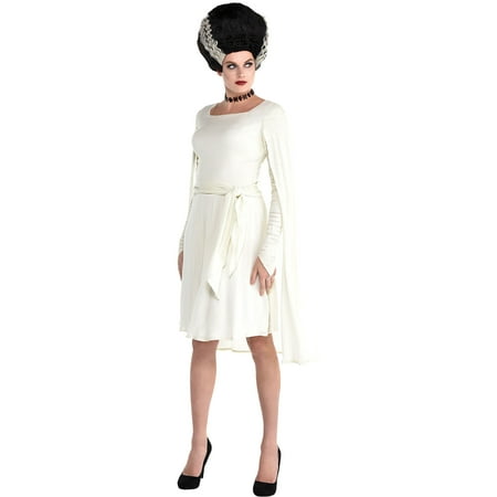 Party City Bride of Frankenstein Halloween Costume Accessory Kit for Adults, Standard, Dress and Belt