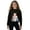 Black - Cute Cats, variant on Xixirimido Cute Dragon Stars Galaxy Pattern Kids Half Zip Hoodies for Girls 3D Graphic Hooded Sweatshirt Zipper Long Sleeve Pullover Top with Pockets Size 13-14