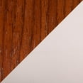 thumbnail image 2 of LumiSource Walnut Wood, Cream PU, Black Steel Toriano Fixed-Height Counter Stool - Set of 2, 2 of 7