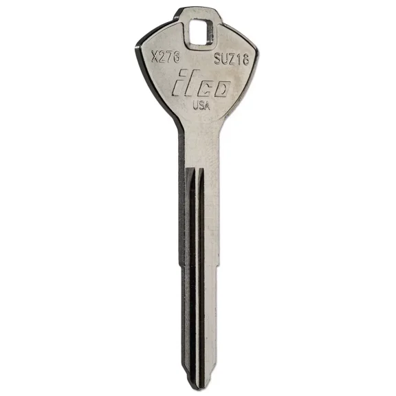 Illco X276 Suz16 Suz18 Key Blank for Suzuki Various Models Motorcycle Usa Made