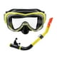 thumbnail image 3 of Máscara de buceo Perfecl equipo de snorkel para hombres y mujeres amarillo negro, 3 of 8