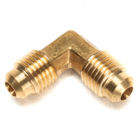 LTWFITTING Brass 1/4 OD 90 Degree Flare Union Elbow Brass Flare Tube Fitting(Pack of 25)