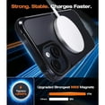 thumbnail image 4 of Suitable for iPhone 16 phone case, transparent, [compatible with Magsafe] [anti yellowing] [military grade protection] shockproof ultra-thin phone case, suitable for iPhone 16 6.1 inches, 4 of 6
