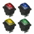 thumbnail image 5 of MYG On-Off-On 6-Pin 12V Car/Boat LED Light Rocker Toggle Switch Latching Waterproof, 5 of 5
